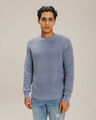 Suéter Fit Regular Azul,AZUL ACERO